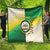 Personalised Nairobi Kenya Quilt The Green City under the Sun
