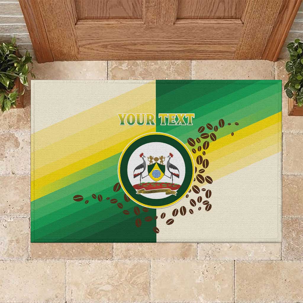 Personalised Nairobi Kenya Rubber Doormat The Green City under the Sun