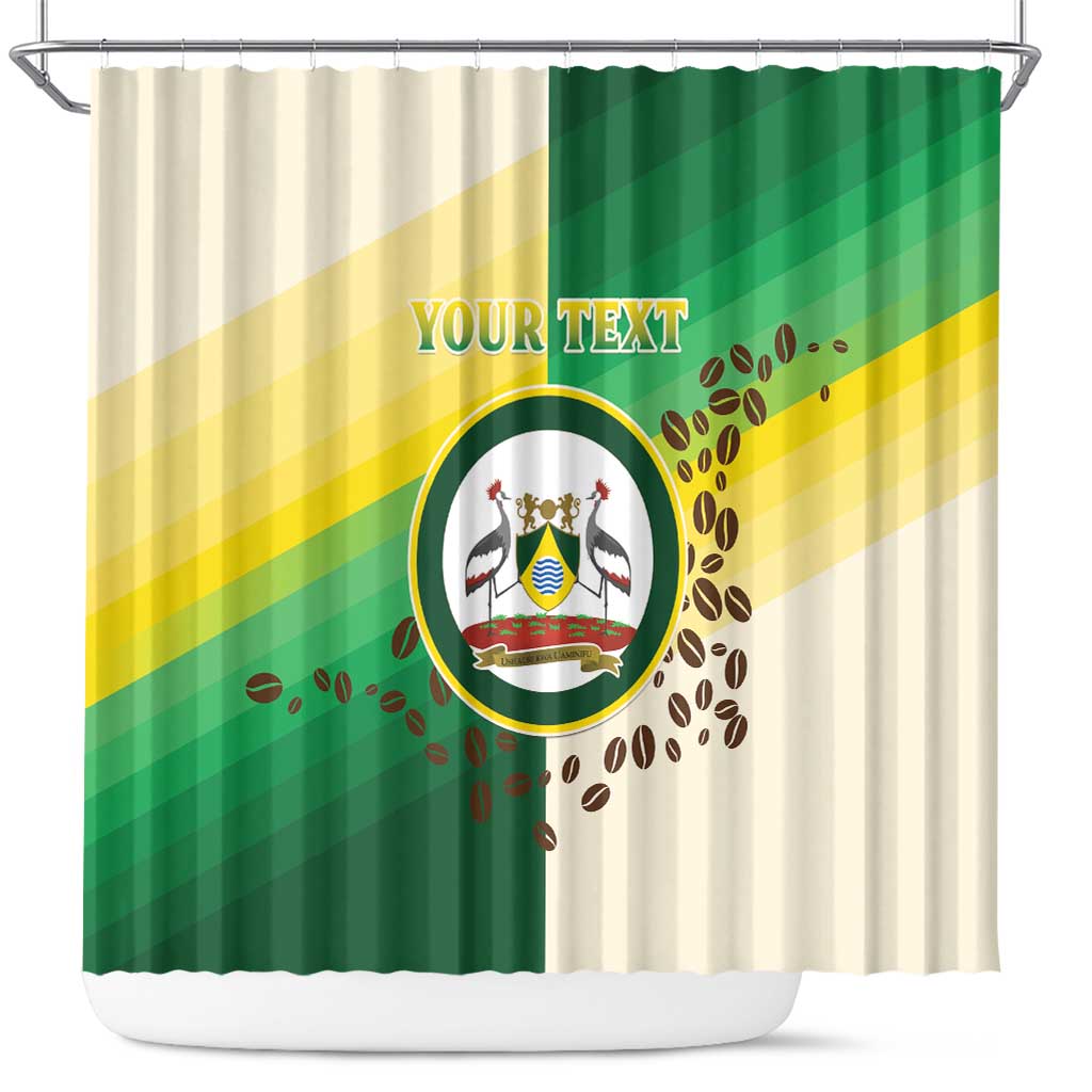 Personalised Nairobi Kenya Shower Curtain The Green City under the Sun