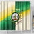 Personalised Nairobi Kenya Shower Curtain The Green City under the Sun