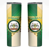 Personalised Nairobi Kenya Skinny Tumbler The Green City under the Sun