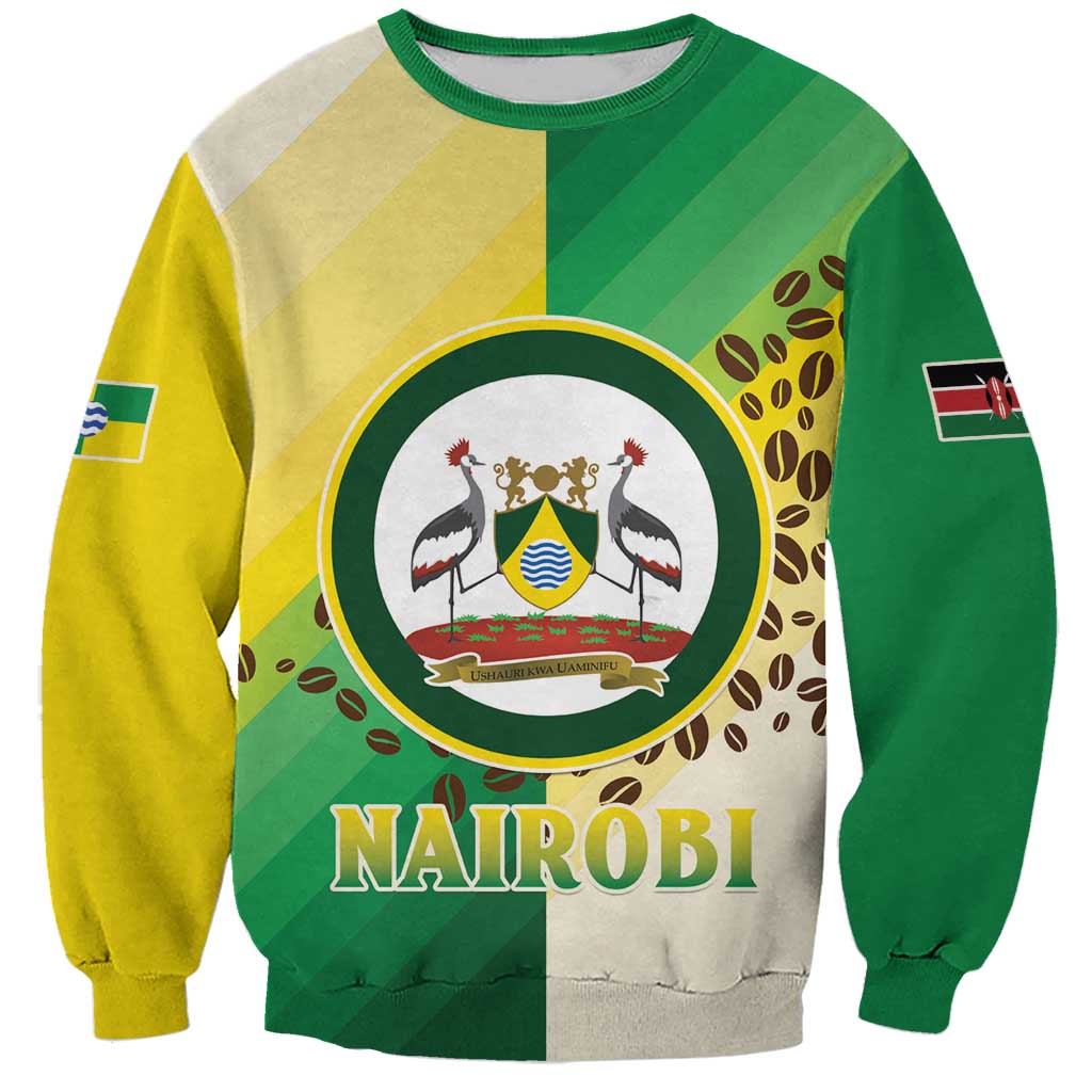 Personalised Nairobi Kenya Sweatshirt The Green City under the Sun