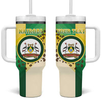 Personalised Nairobi Kenya Tumbler With Handle The Green City under the Sun