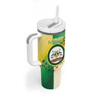 Personalised Nairobi Kenya Tumbler With Handle The Green City under the Sun