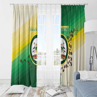 Personalised Nairobi Kenya Window Curtain The Green City under the Sun