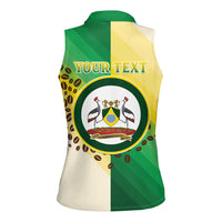 Personalised Nairobi Kenya Women Sleeveless Polo Shirt The Green City under the Sun