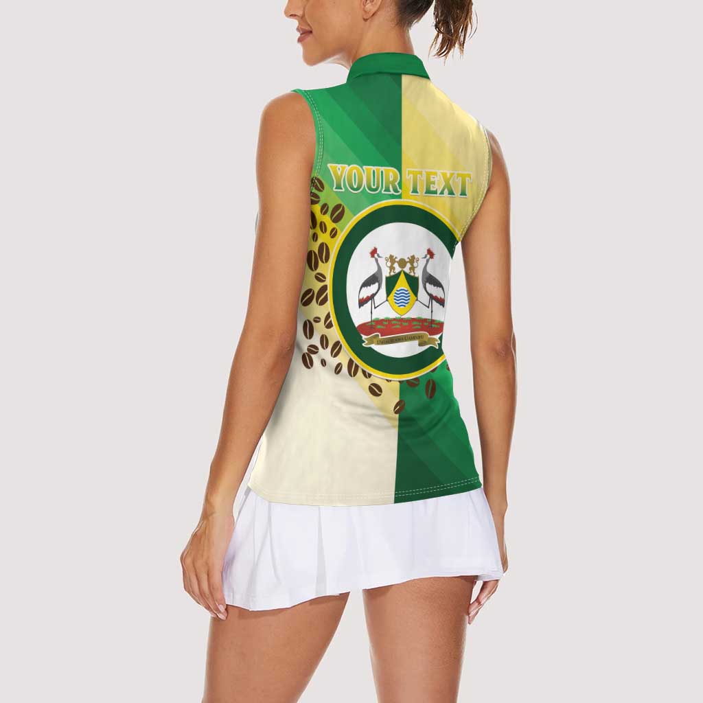 Personalised Nairobi Kenya Women Sleeveless Polo Shirt The Green City under the Sun