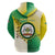 Personalised Nairobi Kenya Zip Hoodie The Green City under the Sun