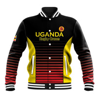 Uganda Rugby Custom Baseball Jacket Go Cranes