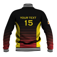 Uganda Rugby Custom Baseball Jacket Go Cranes