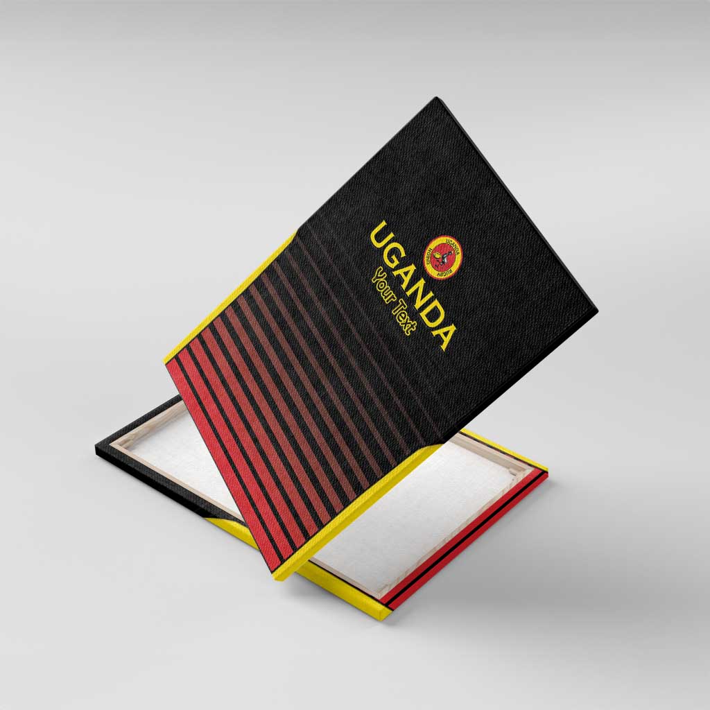 Uganda Rugby Custom Canvas Wall Art Go Cranes