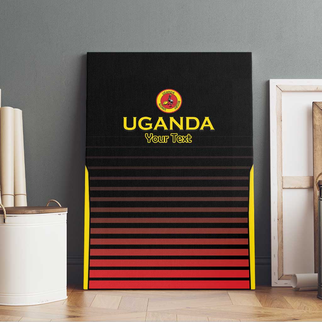 Uganda Rugby Custom Canvas Wall Art Go Cranes