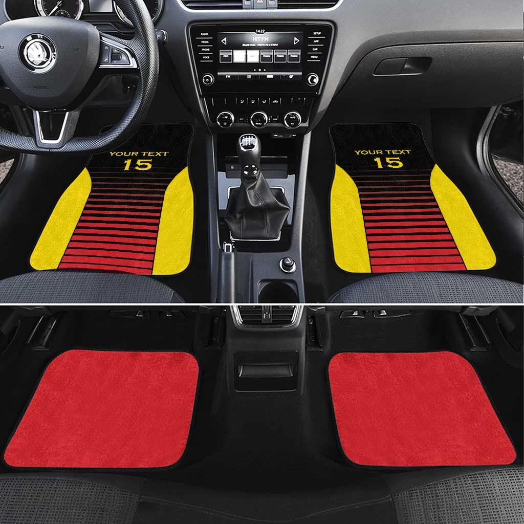 Uganda Rugby Custom Car Mats Go Cranes