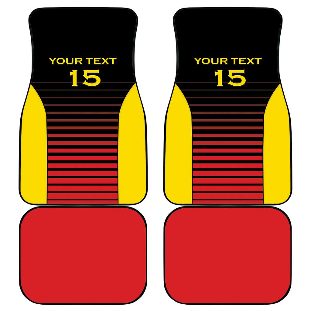 Uganda Rugby Custom Car Mats Go Cranes