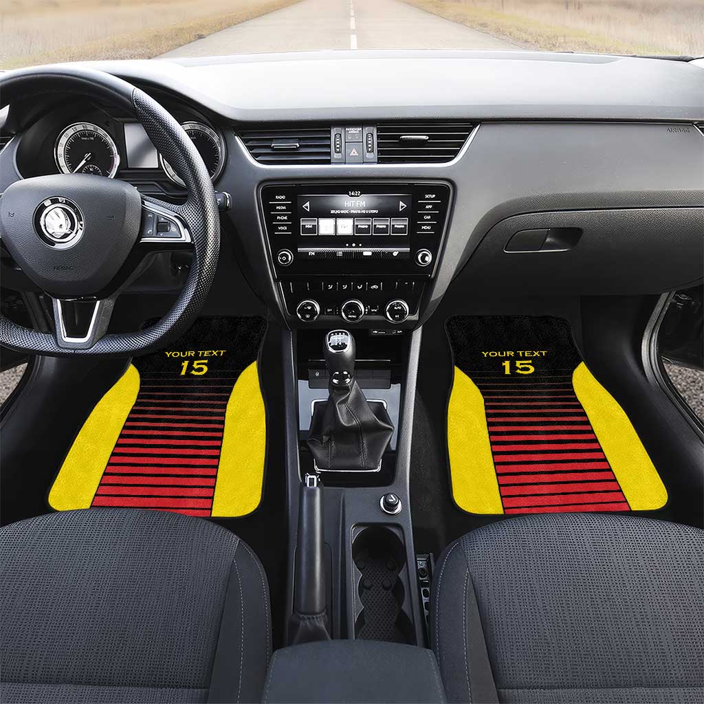 Uganda Rugby Custom Car Mats Go Cranes