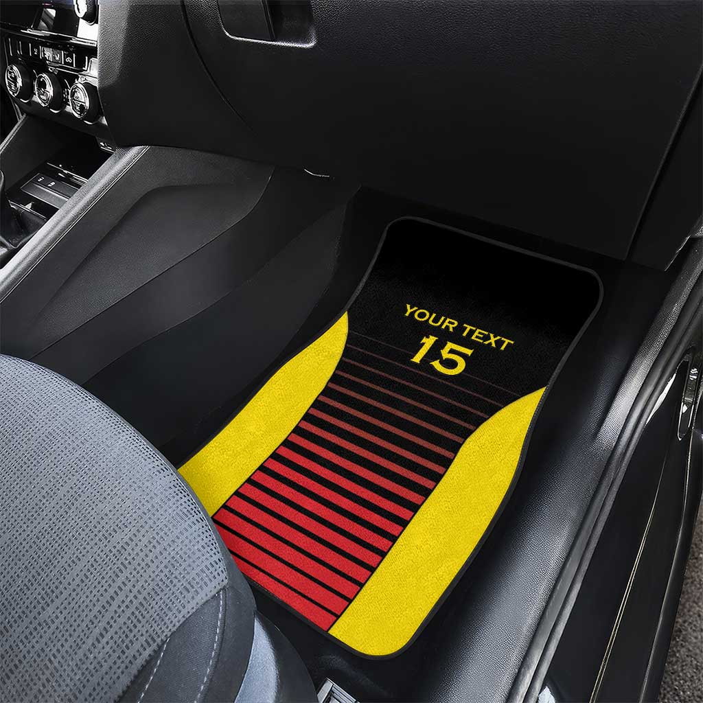 Uganda Rugby Custom Car Mats Go Cranes