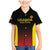 Uganda Rugby Custom Family Matching Mermaid Dress and Hawaiian Shirt Go Cranes