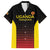 Uganda Rugby Custom Family Matching Summer Maxi Dress and Hawaiian Shirt Go Cranes