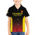 Uganda Rugby Custom Family Matching Summer Maxi Dress and Hawaiian Shirt Go Cranes