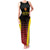 Uganda Rugby Custom Family Matching Tank Maxi Dress and Hawaiian Shirt Go Cranes