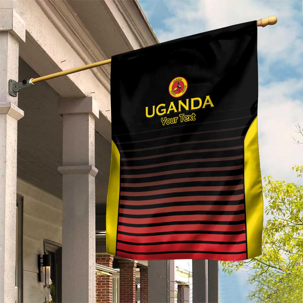 Uganda Rugby Custom Garden Flag Go Cranes