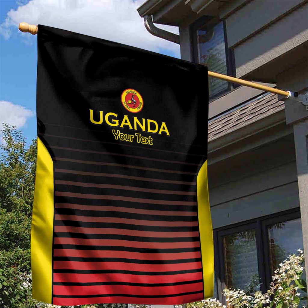 Uganda Rugby Custom Garden Flag Go Cranes