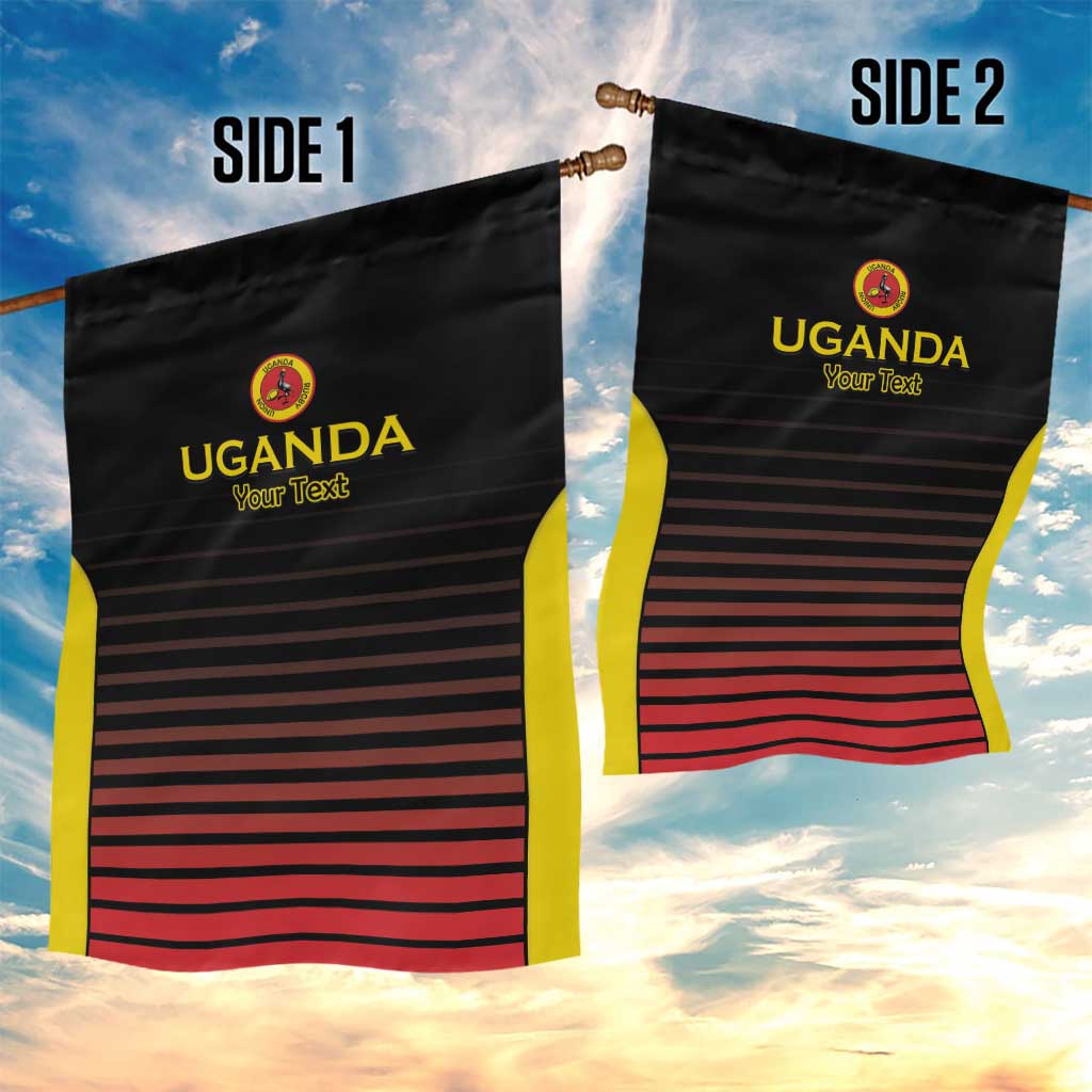 Uganda Rugby Custom Garden Flag Go Cranes