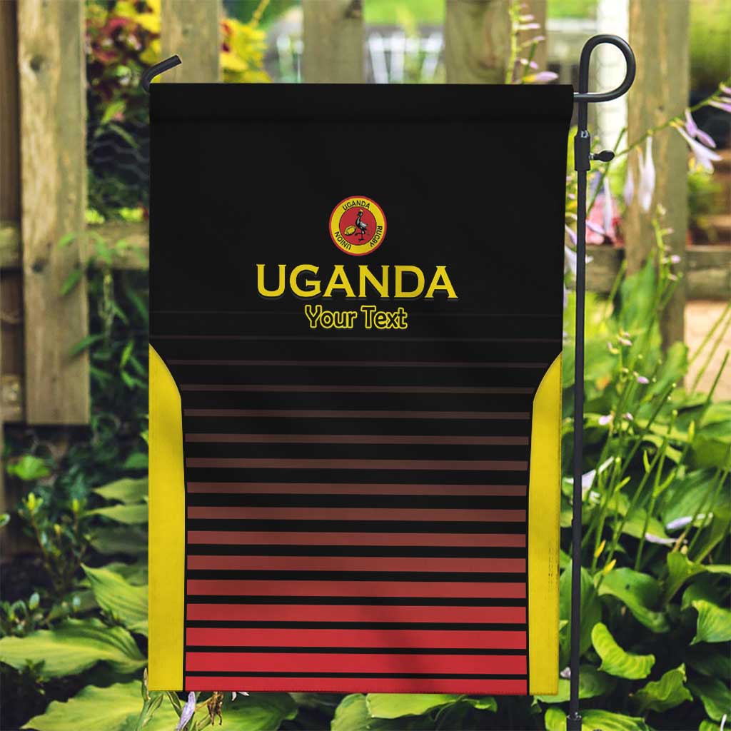 Uganda Rugby Custom Garden Flag Go Cranes