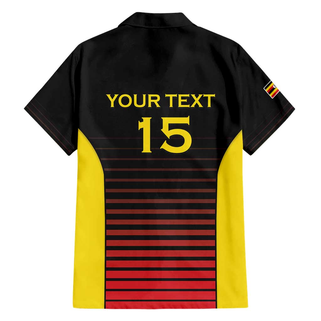 Uganda Rugby Custom Hawaiian Shirt Go Cranes