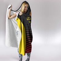 Uganda Rugby Custom Hooded Blanket Go Cranes