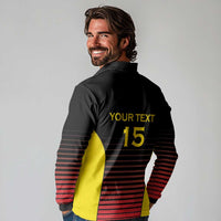 Uganda Rugby Custom Long Sleeve Polo Shirt Go Cranes