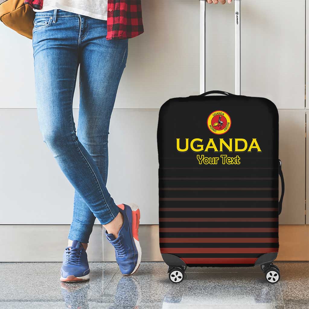 Uganda Rugby Custom Luggage Cover Go Cranes