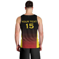 Uganda Rugby Custom Men Tank Top Go Cranes