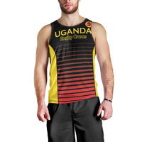 Uganda Rugby Custom Men Tank Top Go Cranes