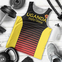 Uganda Rugby Custom Men Tank Top Go Cranes