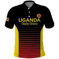 Uganda Rugby Custom Polo Shirt Go Cranes