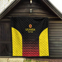 Uganda Rugby Custom Quilt Go Cranes
