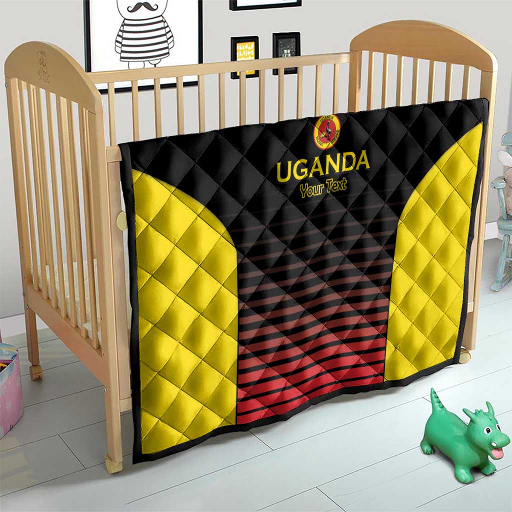 Uganda Rugby Custom Quilt Go Cranes