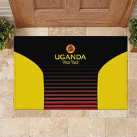 Uganda Rugby Custom Rubber Doormat Go Cranes
