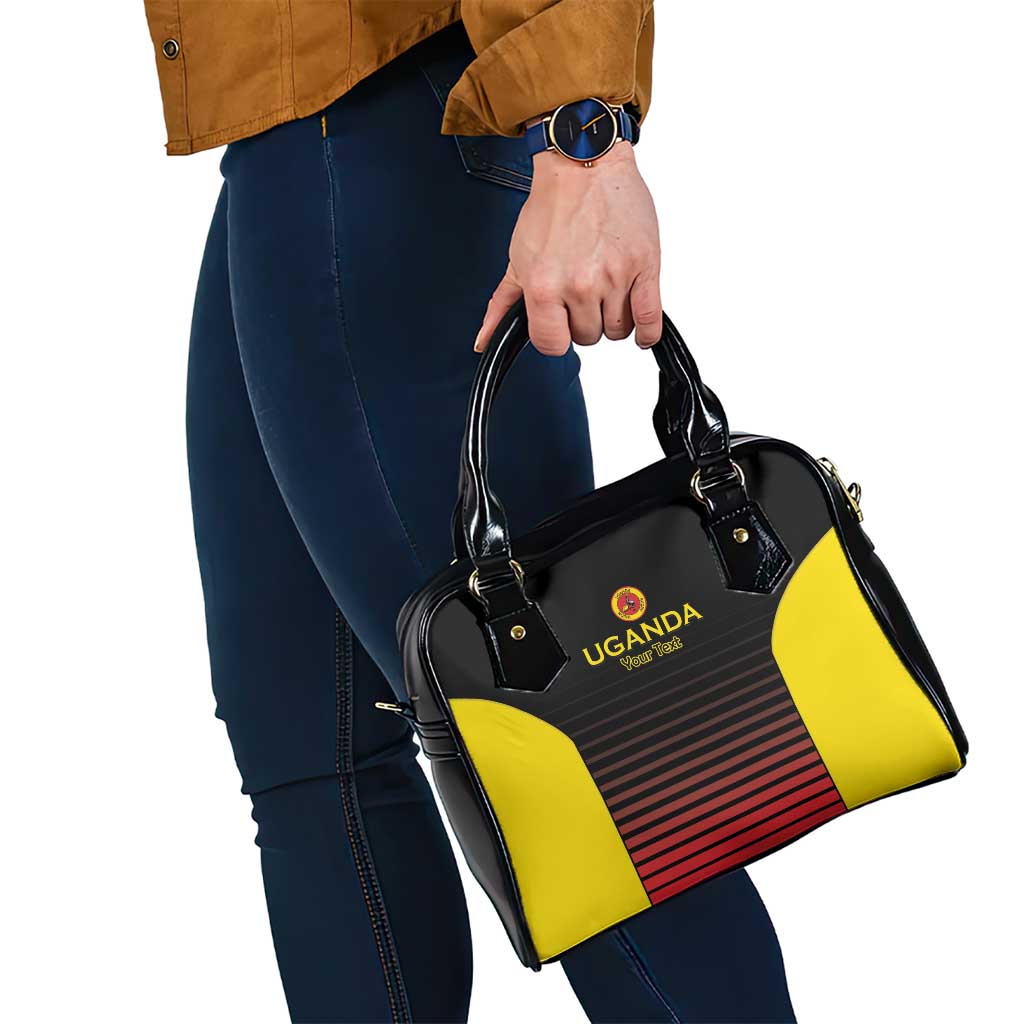 Uganda Rugby Custom Shoulder Handbag Go Cranes