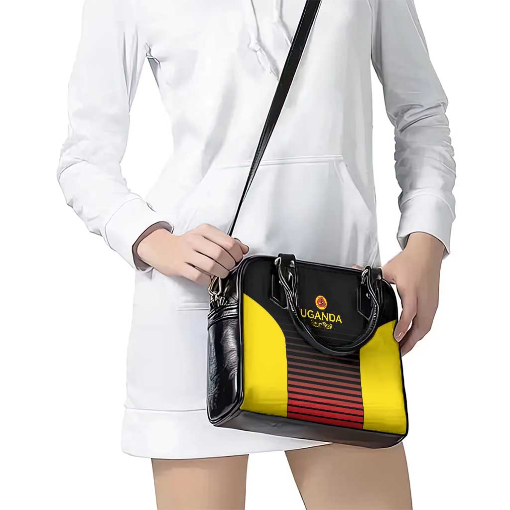 Uganda Rugby Custom Shoulder Handbag Go Cranes