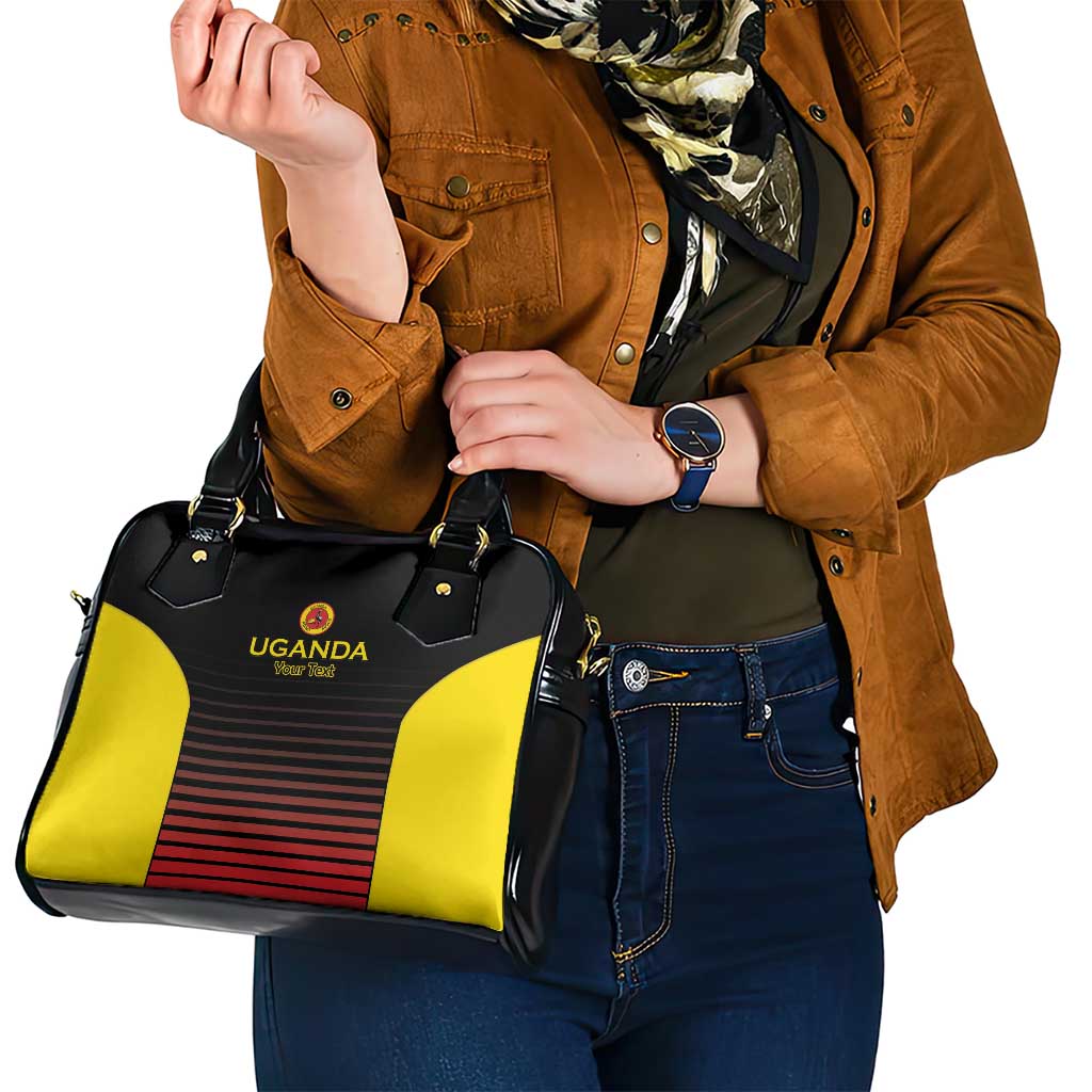 Uganda Rugby Custom Shoulder Handbag Go Cranes