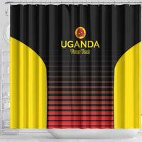 Uganda Rugby Custom Shower Curtain Go Cranes