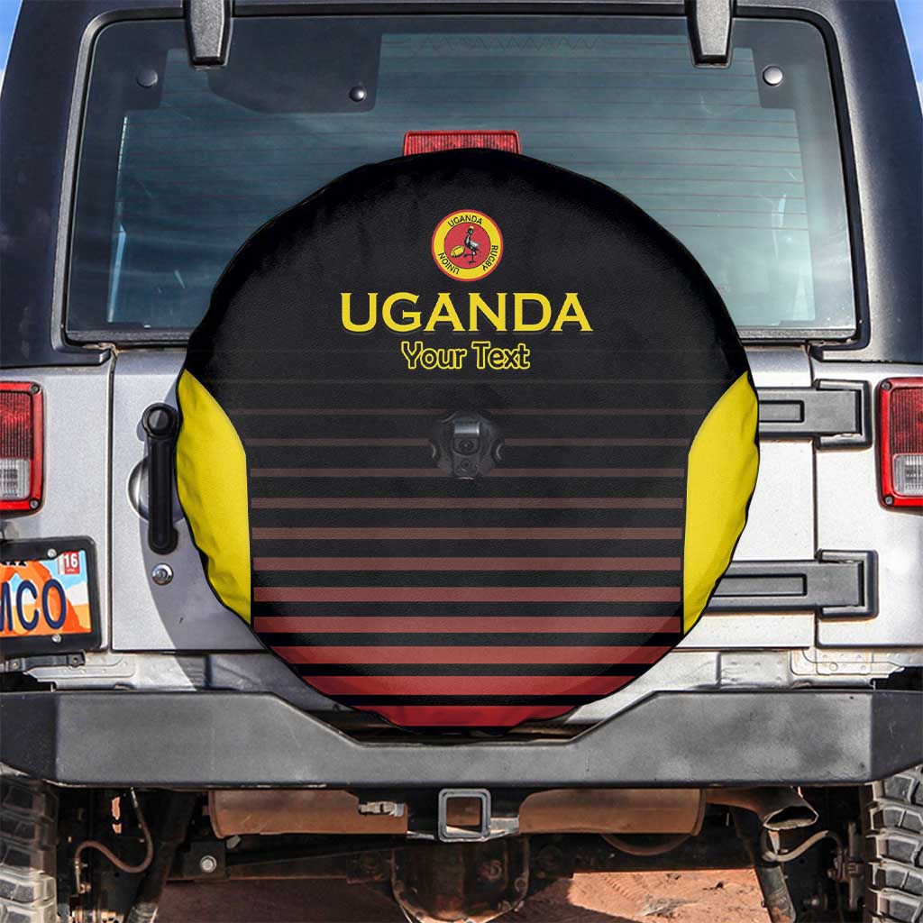 Uganda Rugby Custom Spare Tire Cover Go Cranes