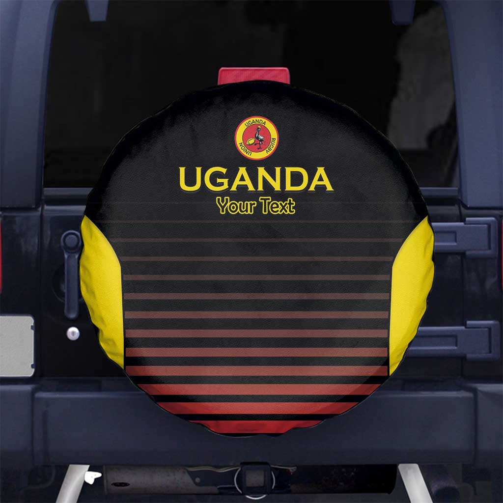 Uganda Rugby Custom Spare Tire Cover Go Cranes