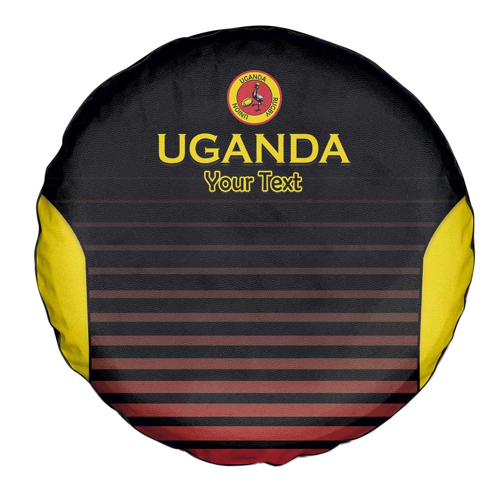 Uganda Rugby Custom Spare Tire Cover Go Cranes