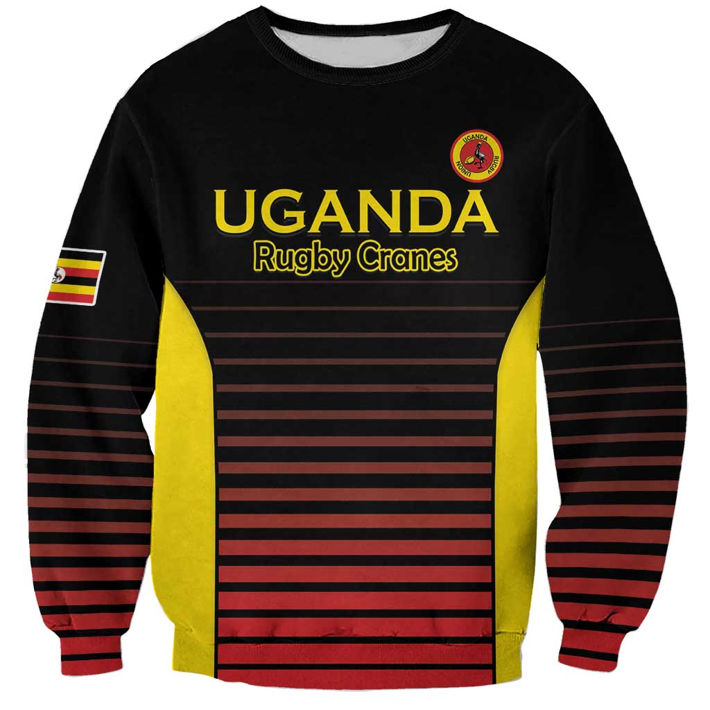 Uganda Rugby Custom Sweatshirt Go Cranes