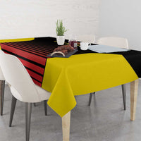 Uganda Rugby Custom Tablecloth Go Cranes