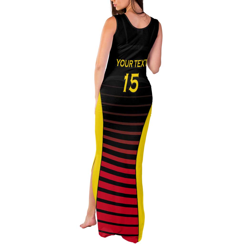 Uganda Rugby Custom Tank Maxi Dress Go Cranes