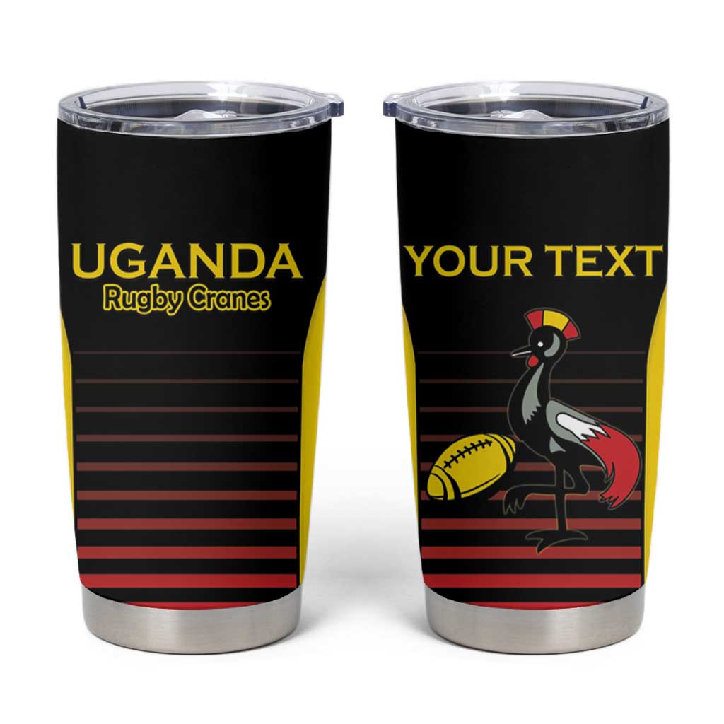 Uganda Rugby Custom Tumbler Cup Go Cranes